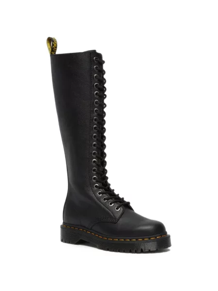 Ботуши Dr. Martens с връзки с дантела черно