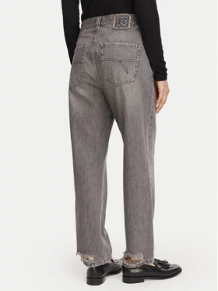 Marella Džinsai Tomboy Straight Fit pilka