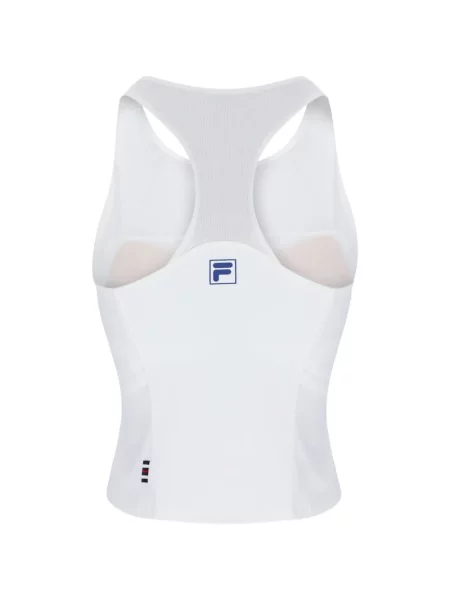 Top Fila cu autograf alb
