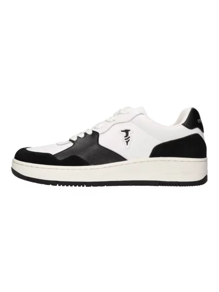 Sneakersy Trussardi zamszowe białe