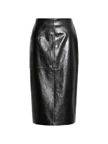 Fustă din piele Sportmax negru