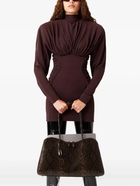 Rochie mini Stella Mccartney de costum maro