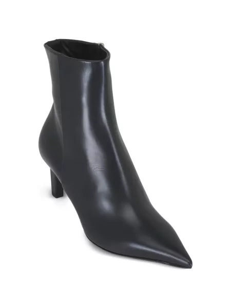 Cizme scurte Jimmy Choo din piele negru