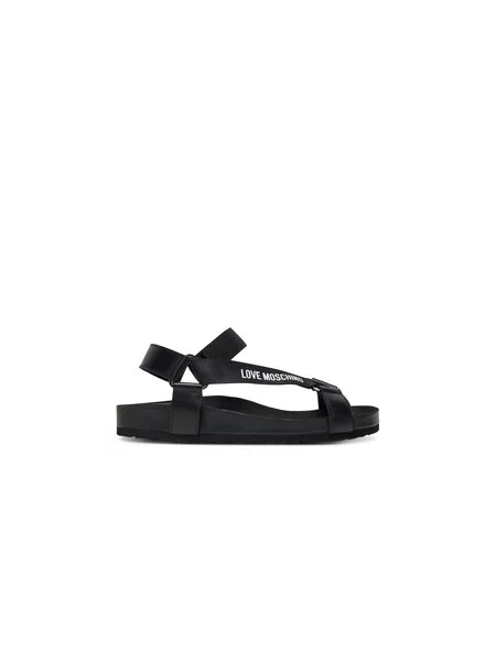 Sandály LOVE MOSCHINO černé