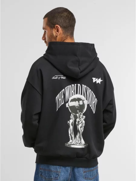 Majica s kapuljačom Mister Tee crna