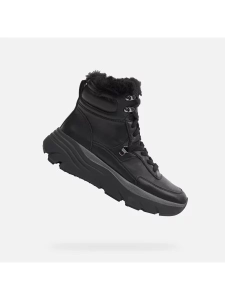 Cizme scurte Geox negru