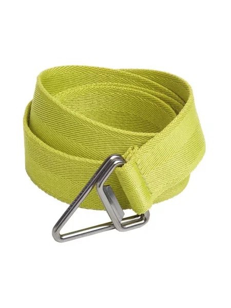 Pasek Bottega Veneta z logo zielony