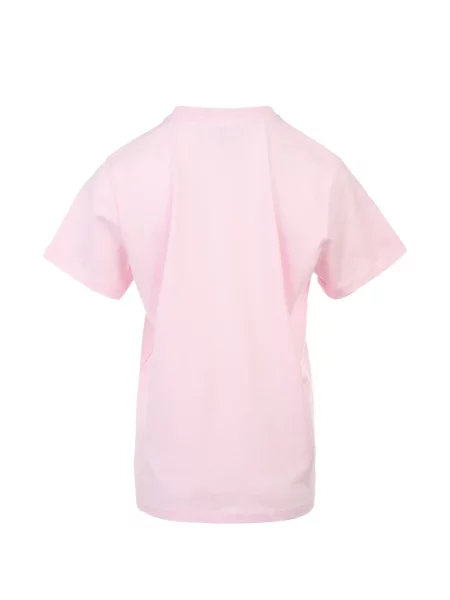 Tricou Ganni cu imagine roz