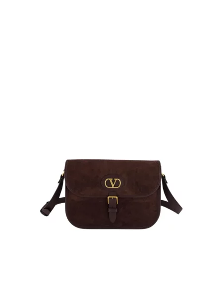 Torba crossbody Valentino Garavani brązowa