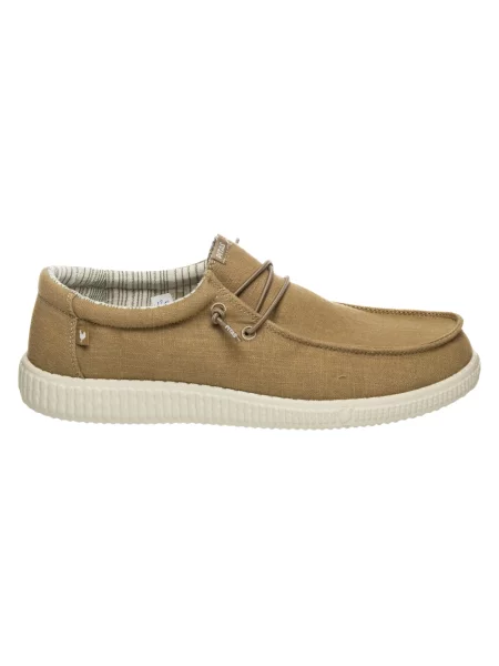 Lniane sneakersy Walkinpitas beżowe
