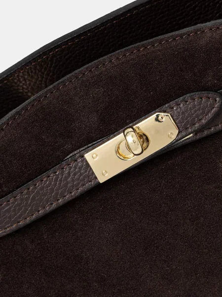 Кожаная сумка через плечо Answear.lab