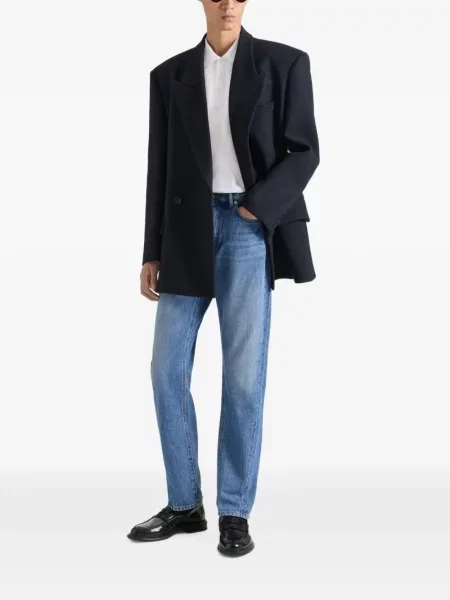 Blugi drepți Givenchy albastru
