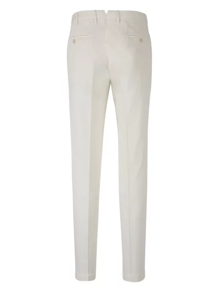 Pantaloni Incotex conici alb