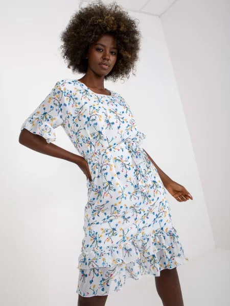 Rochie Lakerta de costum alb