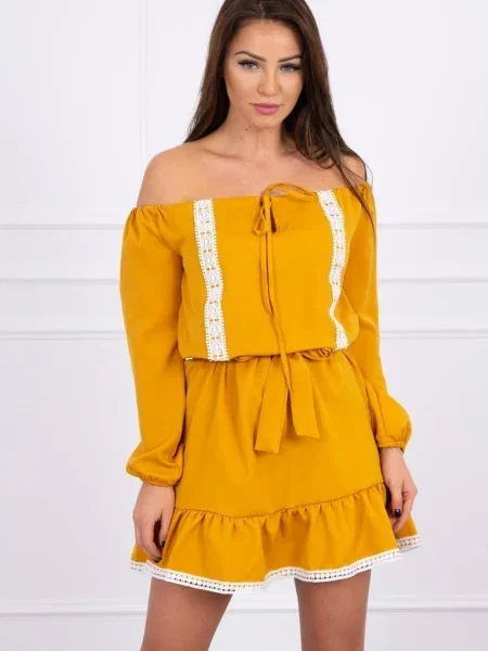 Rochie Kesi din dantelă de costum