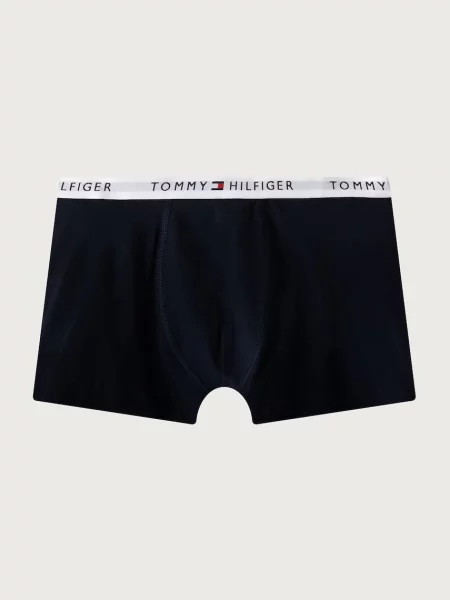 Tommy Hilfiger priliehavé boxerky detské s elastanom biela