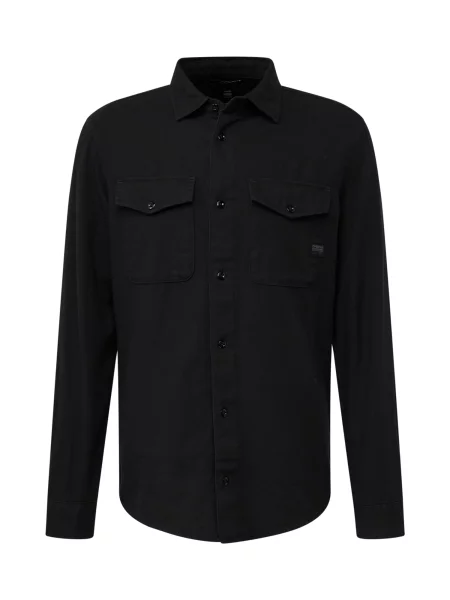 G-STAR Košile Marine džínovina černá