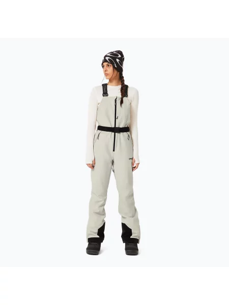Pantaloni de snowboard pentru femei Oakley TNP Harper Softshell Bib mist