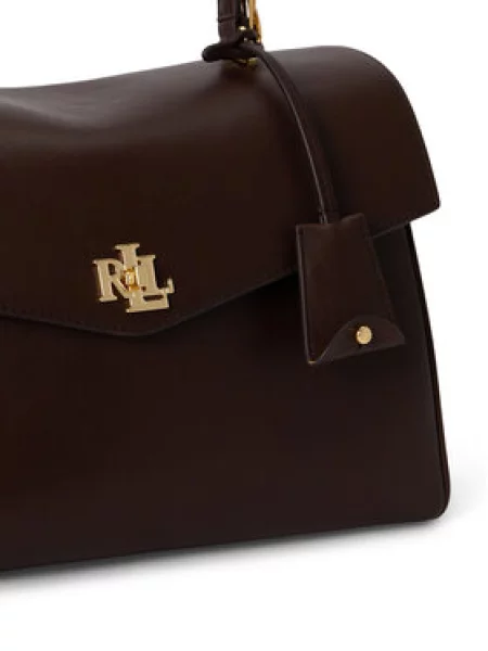 Kabelka Lauren Ralph Lauren hnedá