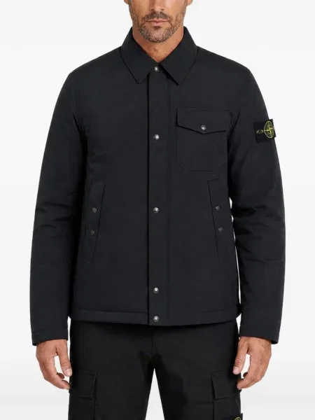 Geacă Stone Island cu strasuri negru