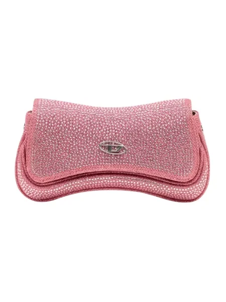 Torebka crossbody Diesel różowa