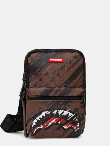 Sprayground geantă mică maro