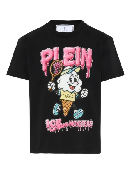 Koszulka dziecięca Philipp Plein czarna