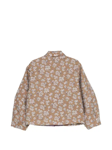 Geacă Biyan cu model floral din jacard