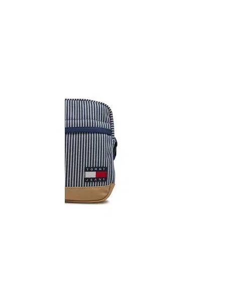 Tommy Jeans Torbica za okrog pasu Tjm Ess Daily Stripe Reporter modra
