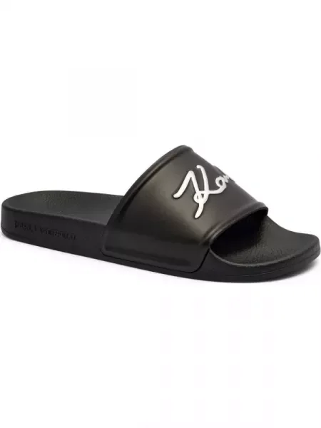 Karl Lagerfeld Papucs KONDO fekete