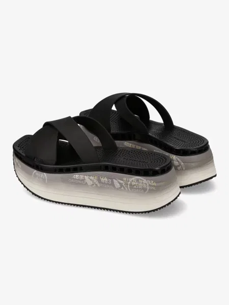 Шлепанцы Premiata черные