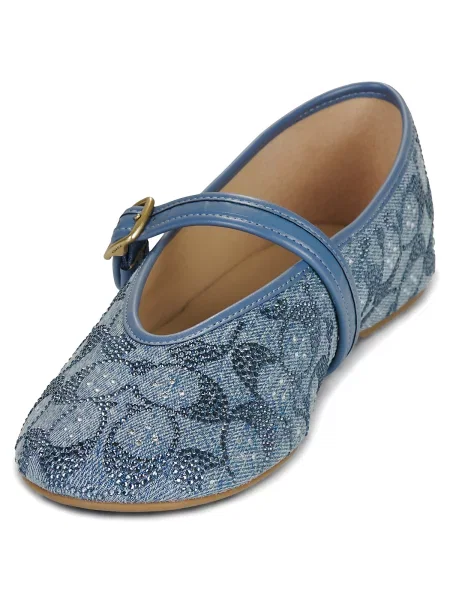 Pantofi cu toc Coach albastru