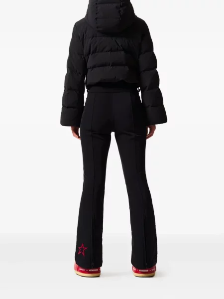 Bluza z kapturem Perfect Moment polarowa z kapturem dzwony czarna