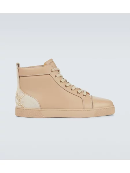 Sneakerși Christian Louboutin bej