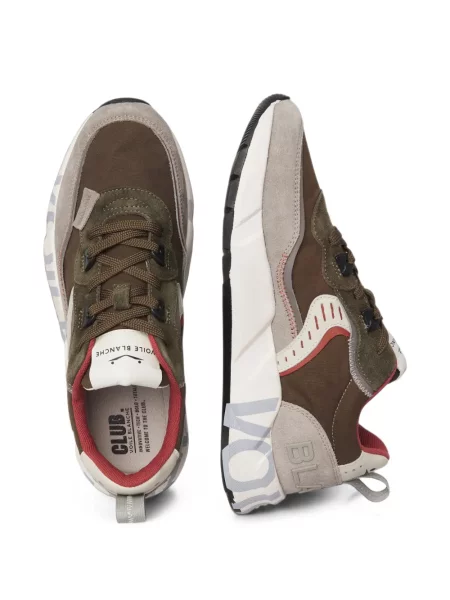 Szarvasbőr sneaker Voile Blanche zöld