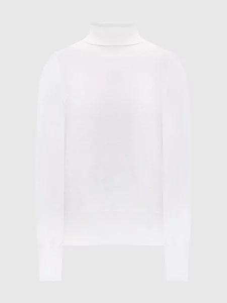 Светр з вовни Solotre білий