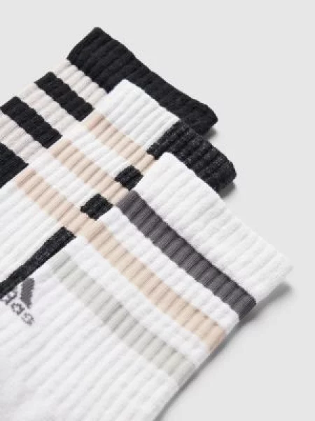 Skarpety z detalem z logo w zestawie 3 szt. model ‘BOLD’ Adidas czarne