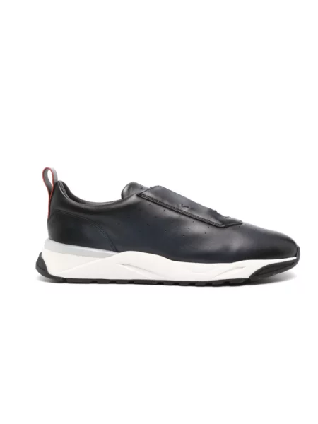 Sneakersy Santoni niebieskie
