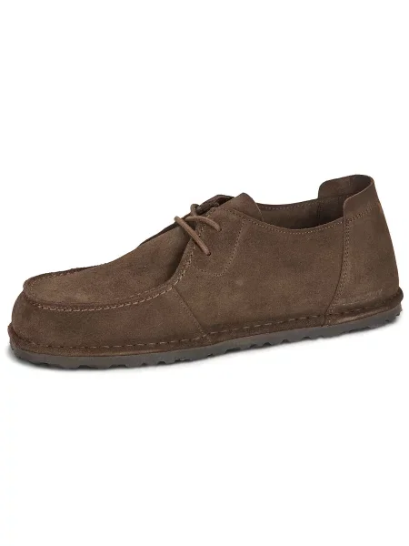Pantofi Birkenstock din dantelă maro