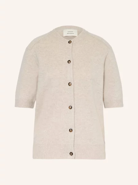 Loulou De Saison Sweter Jodi Z Kaszmiru beige beżowy