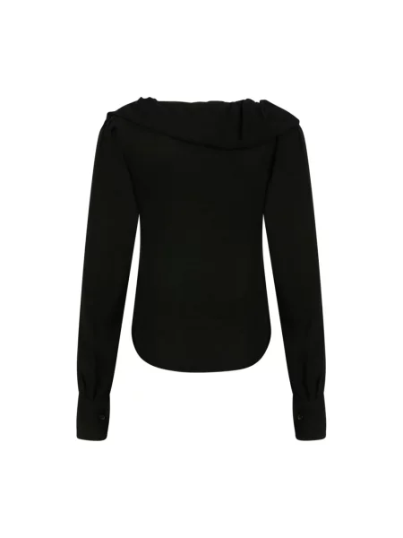 Bluzka Vivienne Westwood drapowana czarna