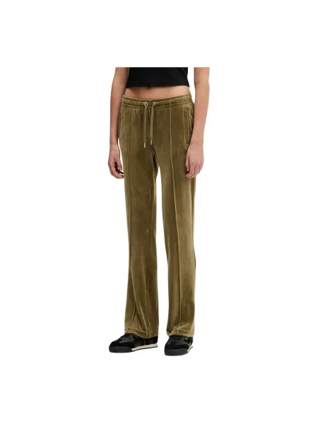 Spodnie dresowe Juicy Couture zielone