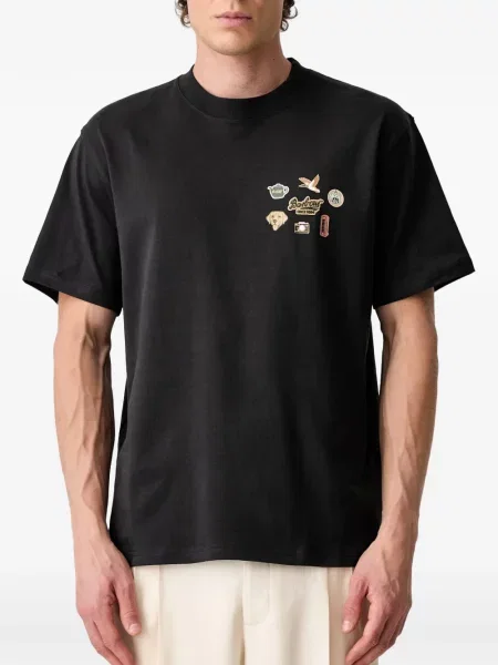 Tricou Barbour cu imagine negru