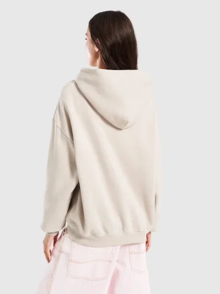 Nike Bluza Z Kapturem Studio Flc Mw Os beżowa