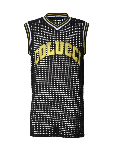 Colucci Tricou galben / negru alb