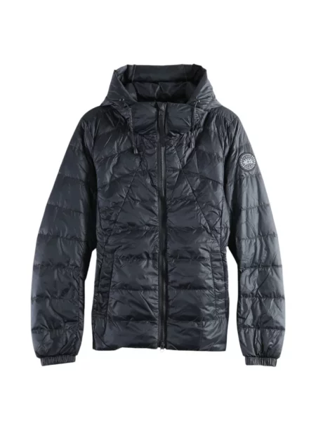 Geacă Canada Goose cu glugă negru
