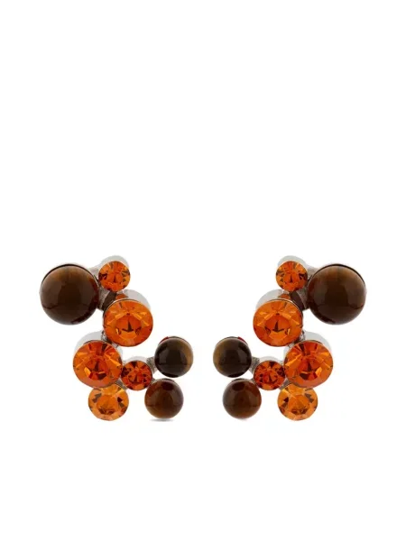 Kolczyki Dries Van Noten srebrne