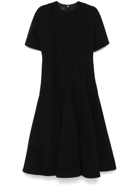 Rochie midi Valentino Garavani evazată negru
