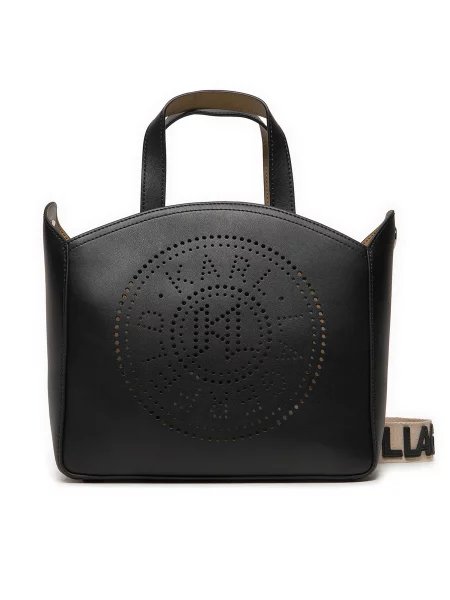 Karl Lagerfeld Ročna torbica črna
