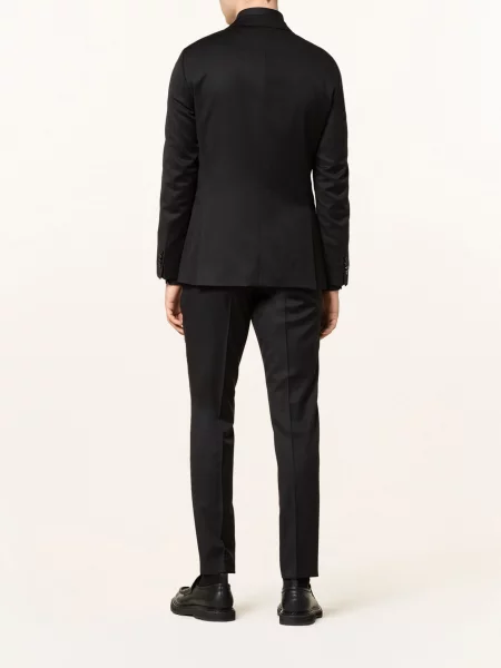 Boss Oblekové Sako Huge Slim Fit black černé